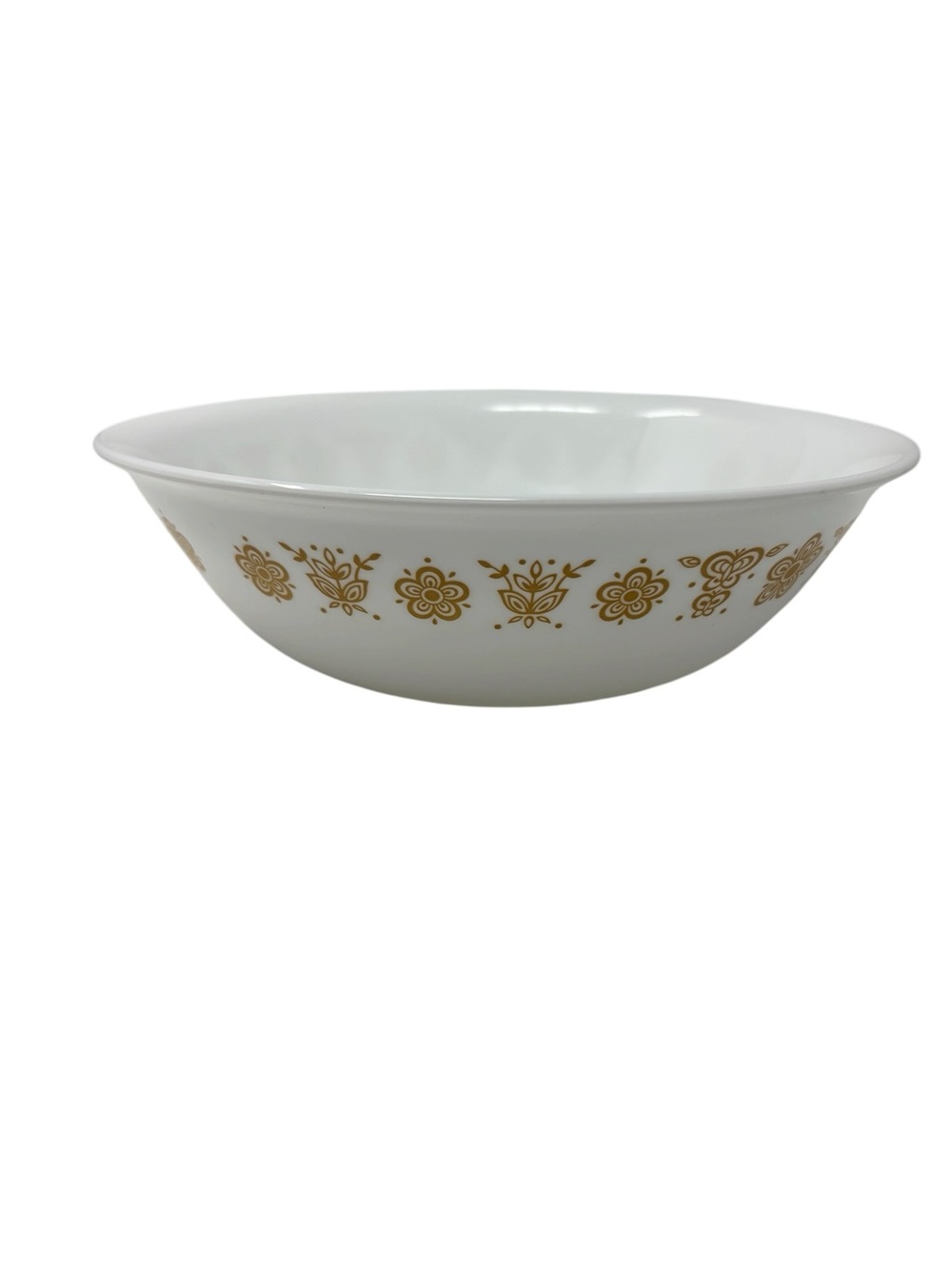Vintage Corelle Butterfly Gold Large Serving Bowl 8.5"